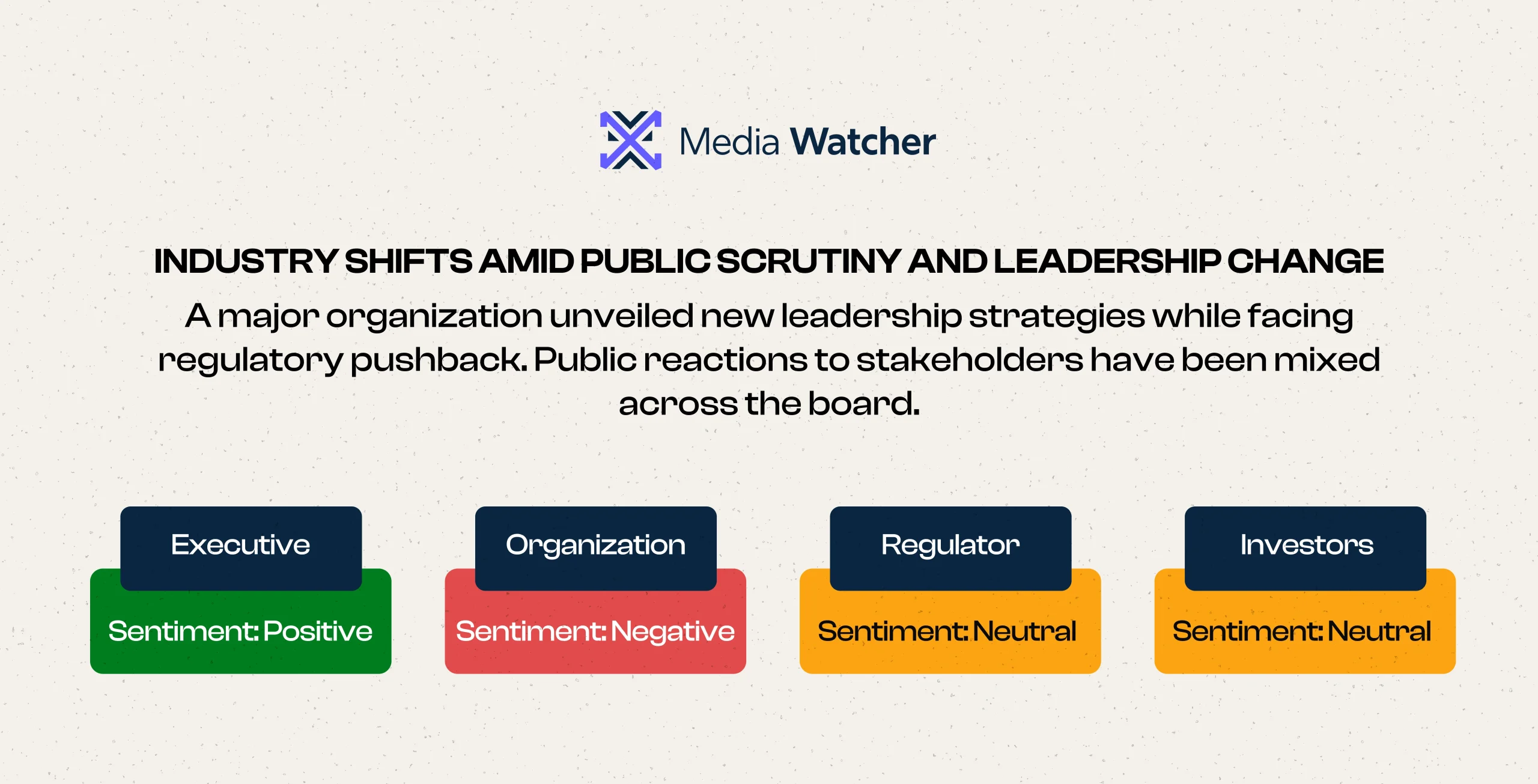 This infographic highlights Industry Shifts Amid Public Scrutiny and Leadership Change