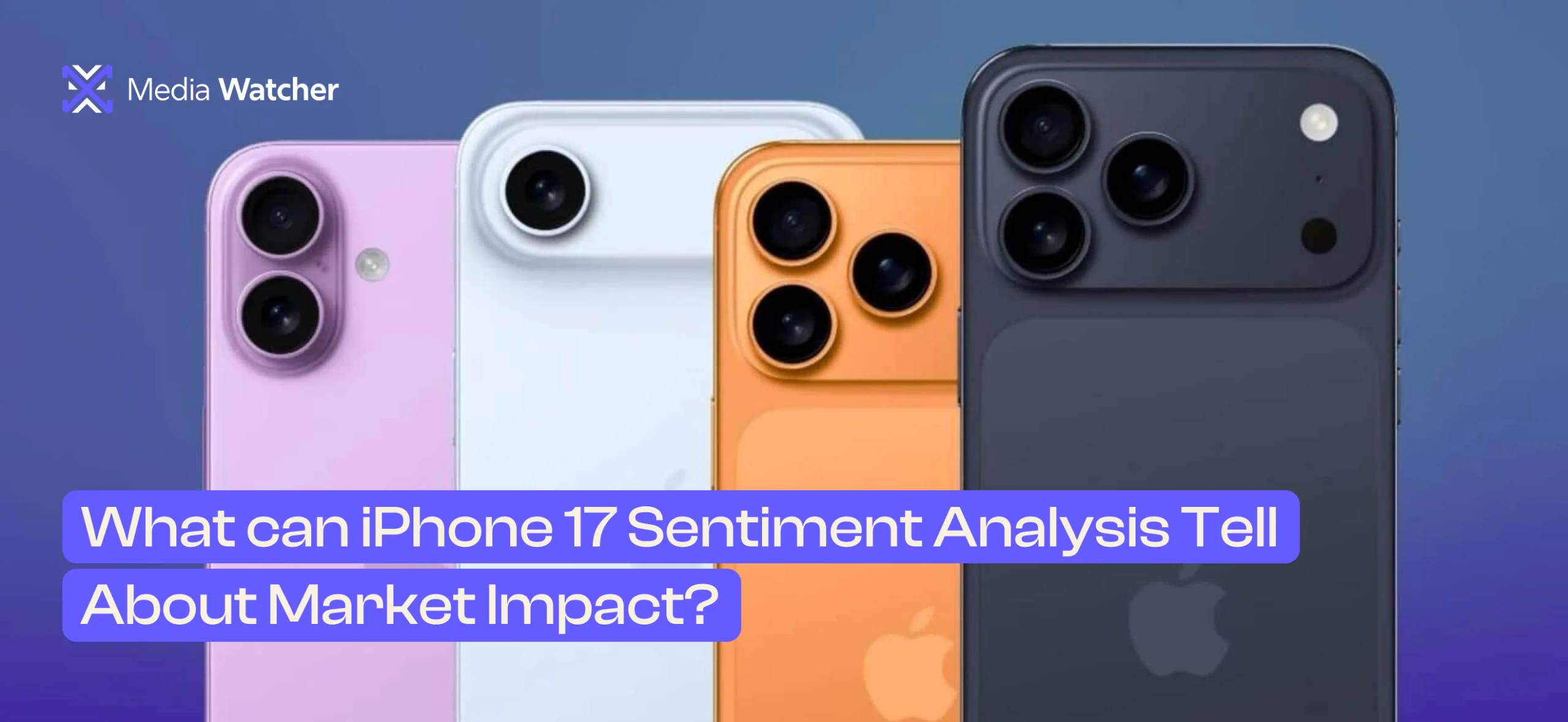 What can iPhone 17 Sentiment Analysis Tell About Market Impact?