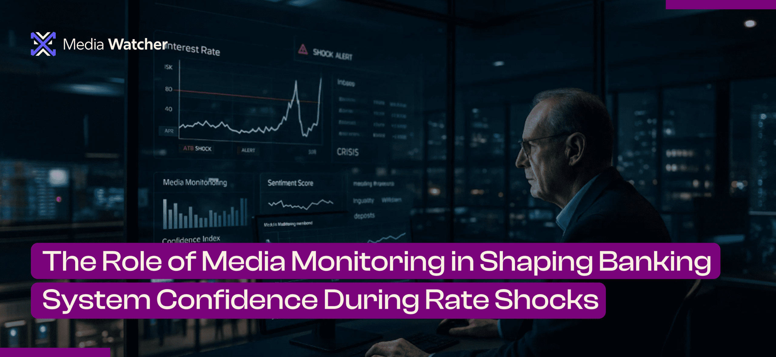 The Role of Media Monitoring in Shaping Banking System Confidence During Rate Shocks