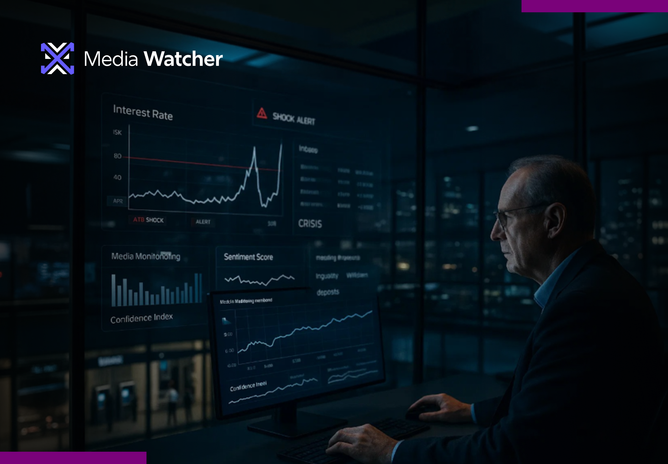 The Role of Media Monitoring in Shaping Banking System Confidence During Rate Shocks