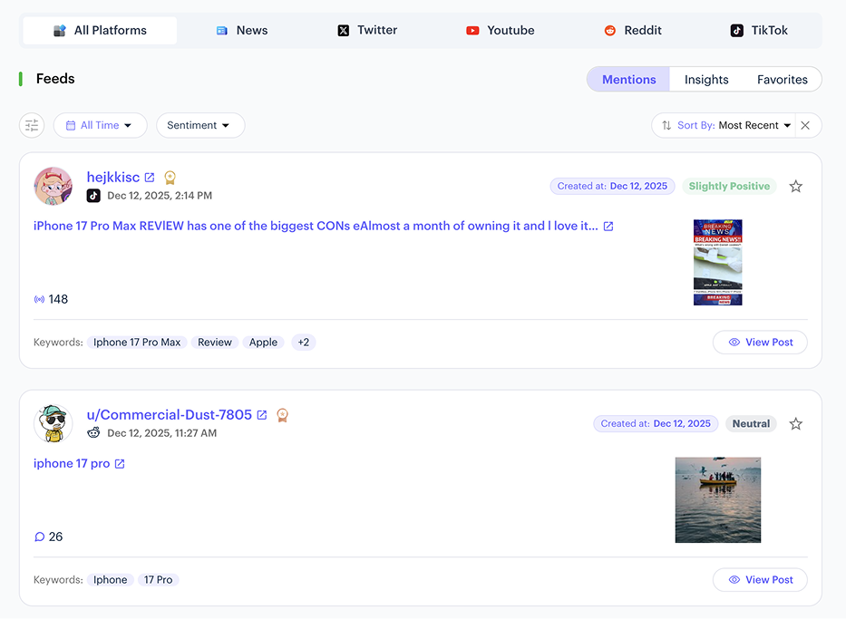 It allows you to read exactly what people are saying in context