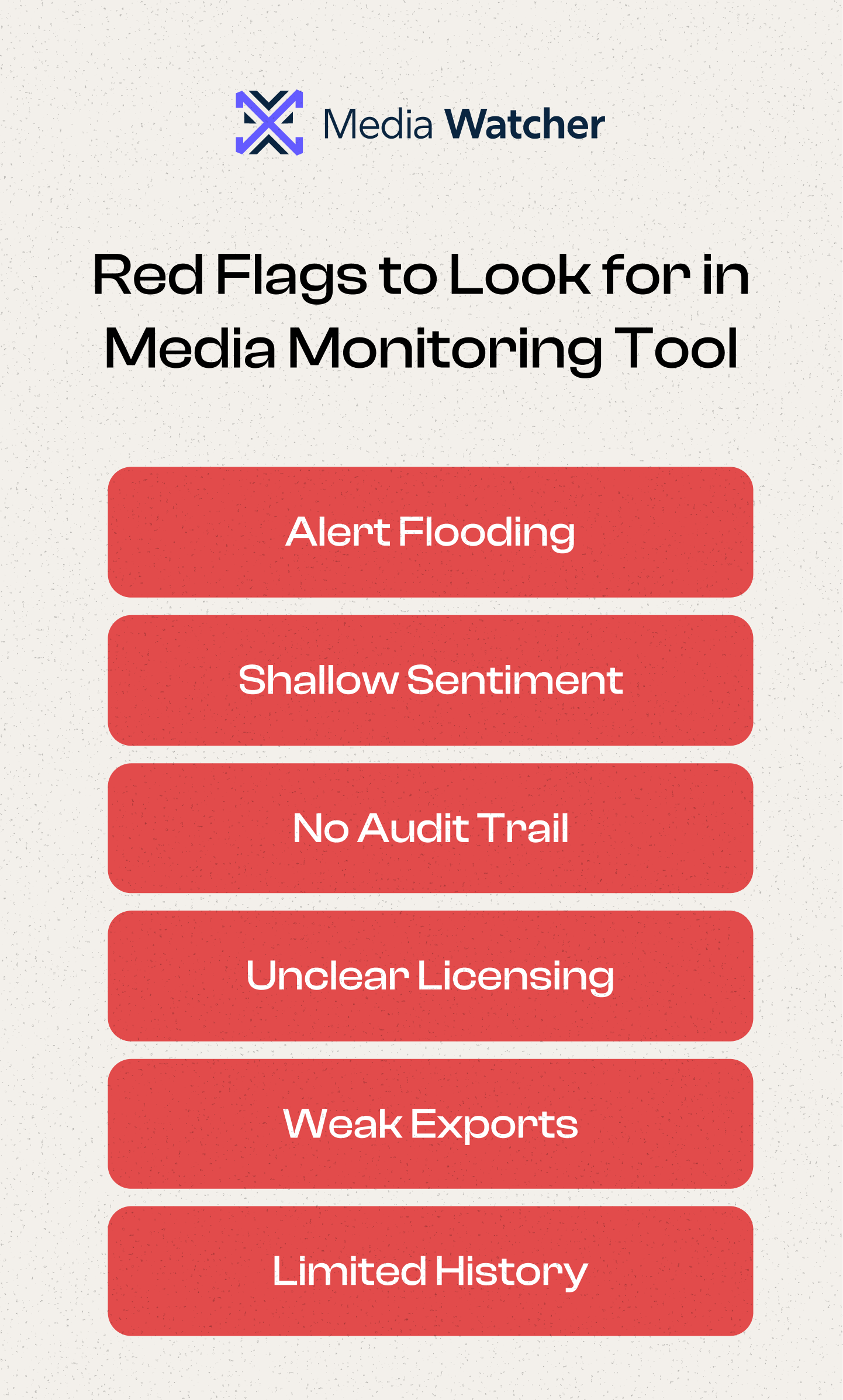 Red Flags to look for in media monitoring tools