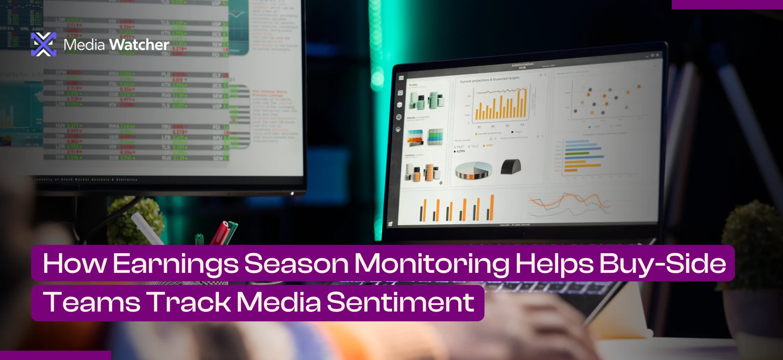 How Earnings Season Monitoring Helps Buy-Side Teams Track Media Sentiment