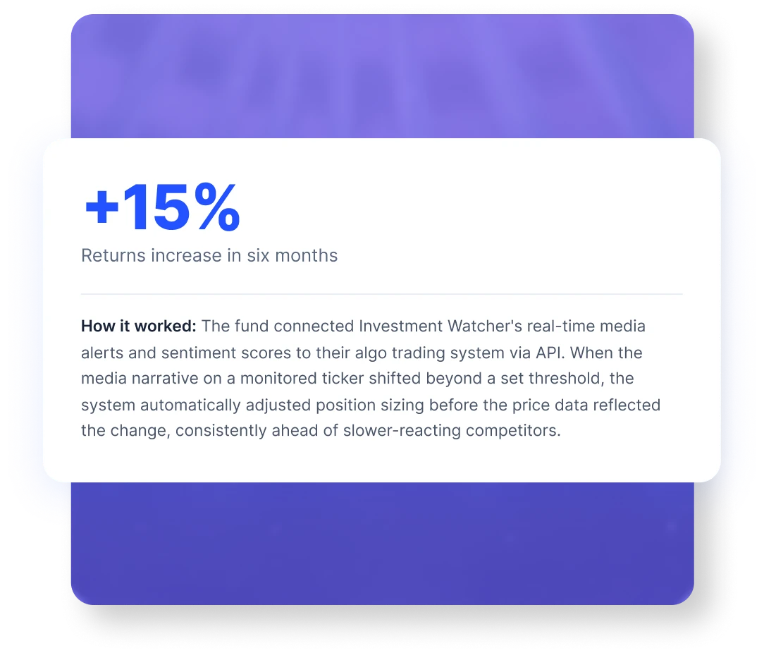 Media Watcher Section