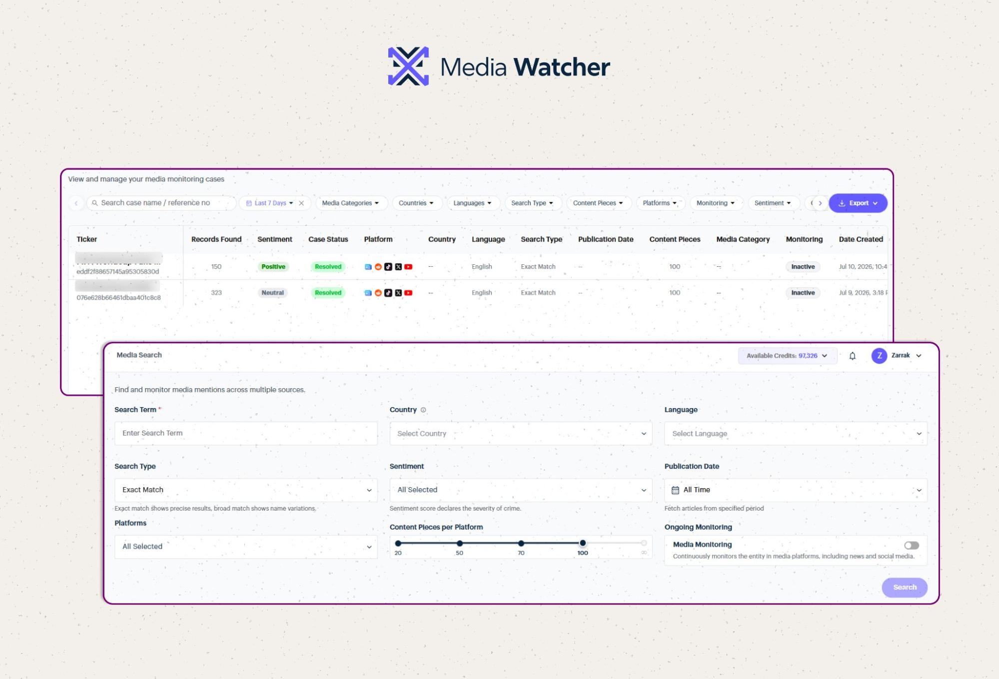 Media watcher image