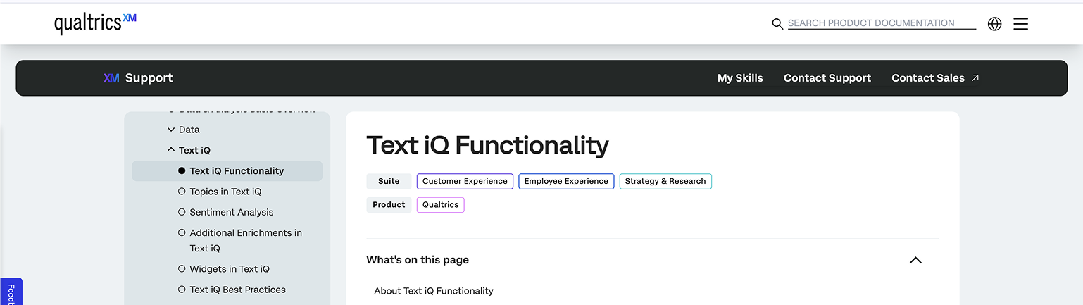Qualtrics Text iQ