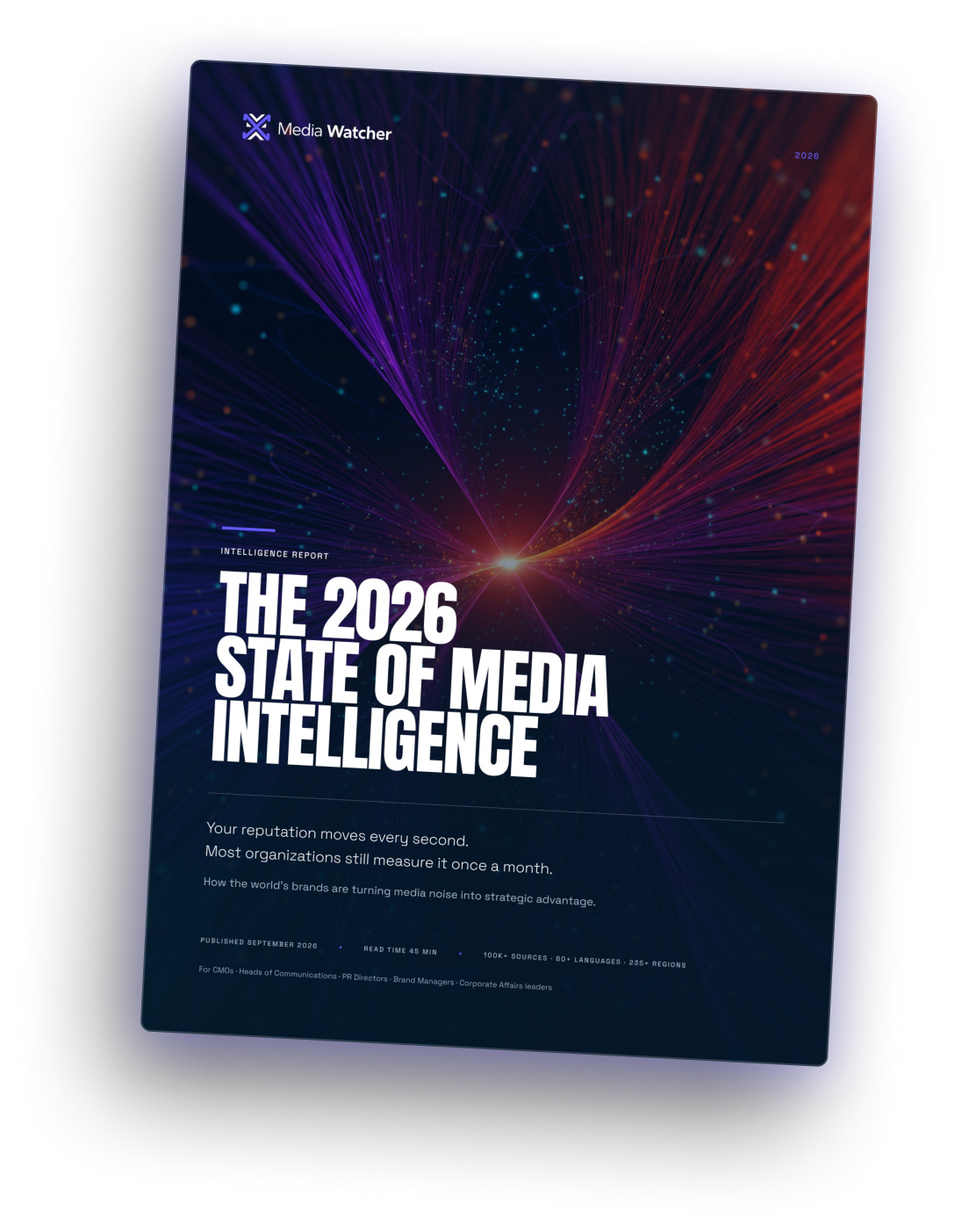 Cover of The 2026 State of Media Intelligence report
